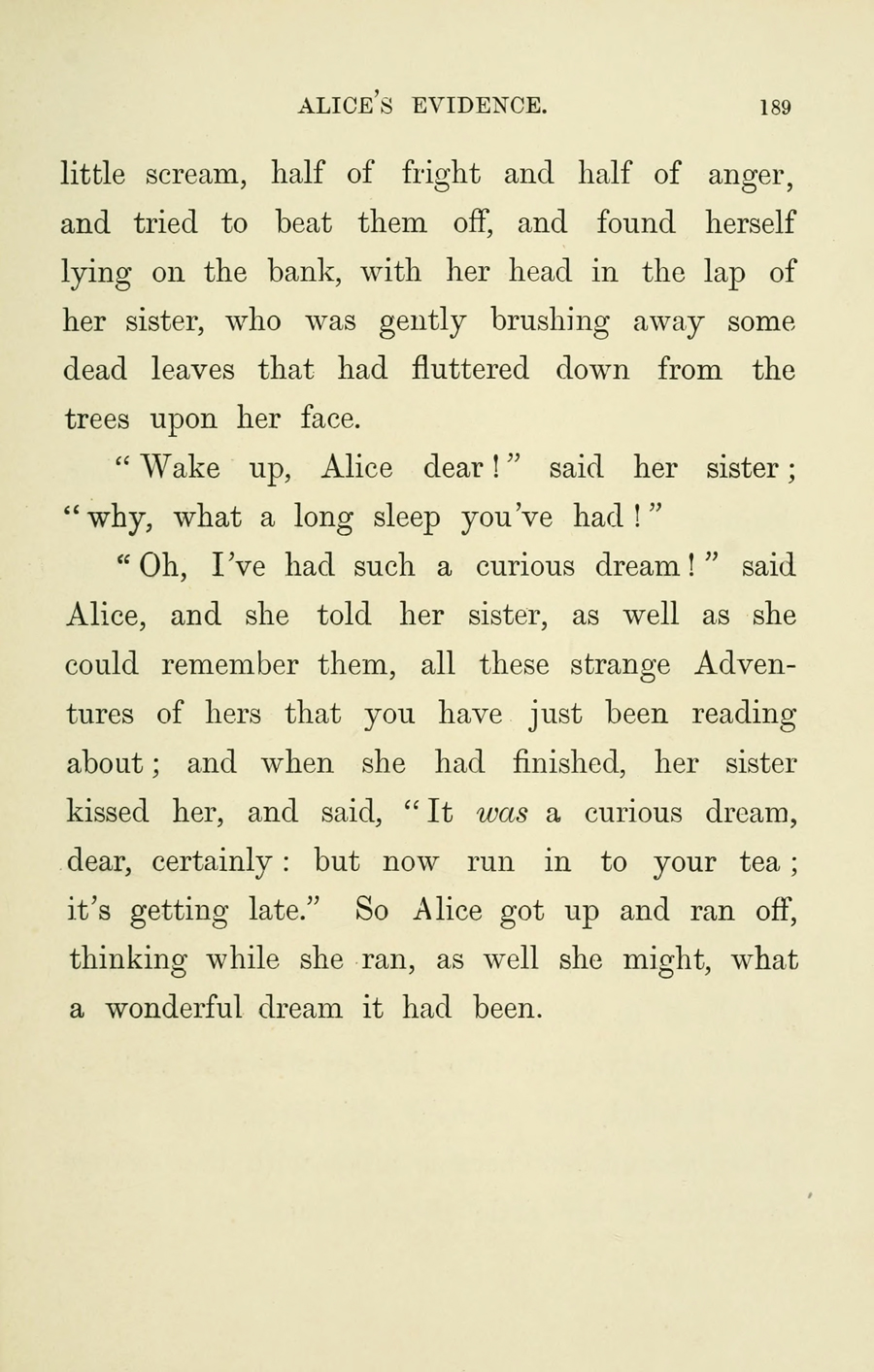 Первое опубликованное издание «Приключений Алисы в Стране чудес».
