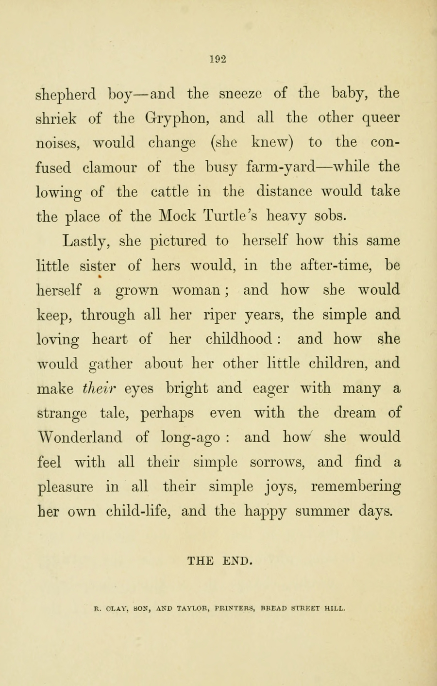 Первое опубликованное издание «Приключений Алисы в Стране чудес».