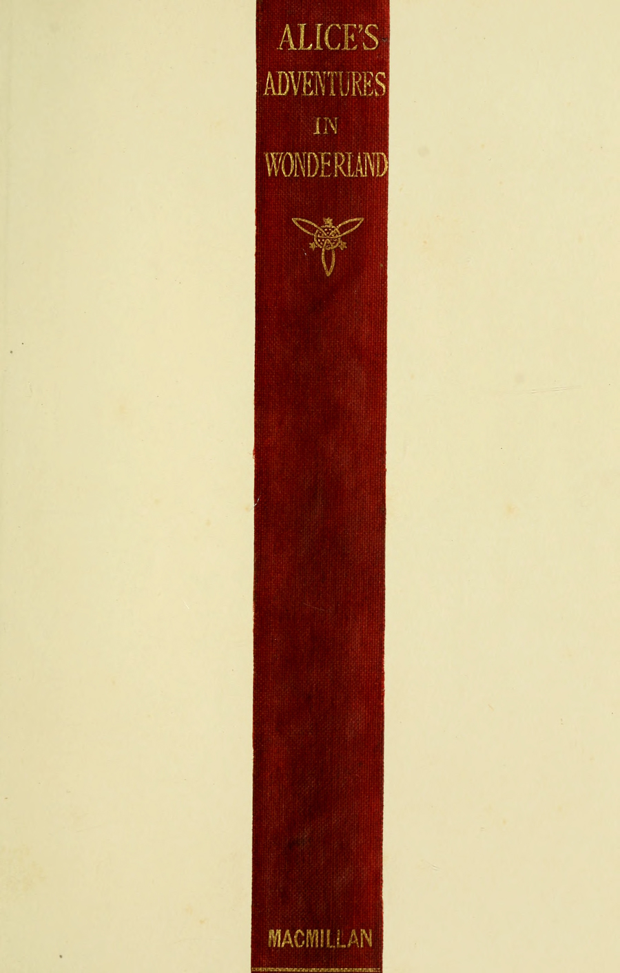 Первое опубликованное издание «Приключений Алисы в Стране чудес».