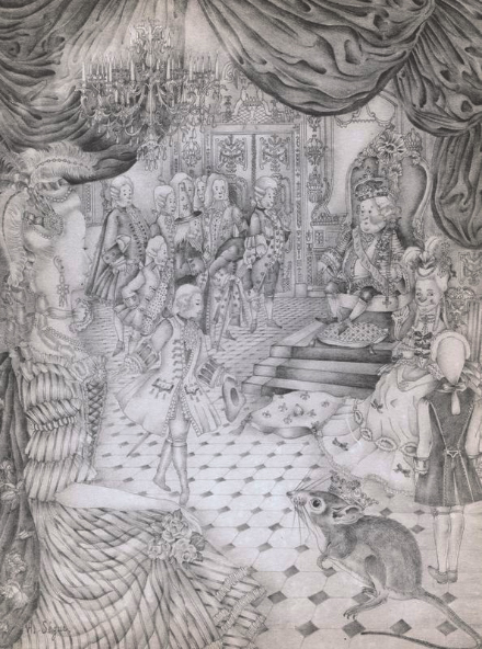 Адриенн Сегюр, иллюстрация к «Щелкунчику» Гофмана.