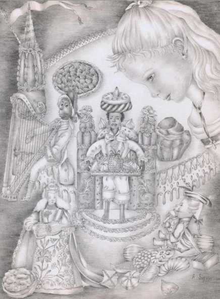 Адриенн Сегюр, иллюстрация к «Щелкунчику» Гофмана.