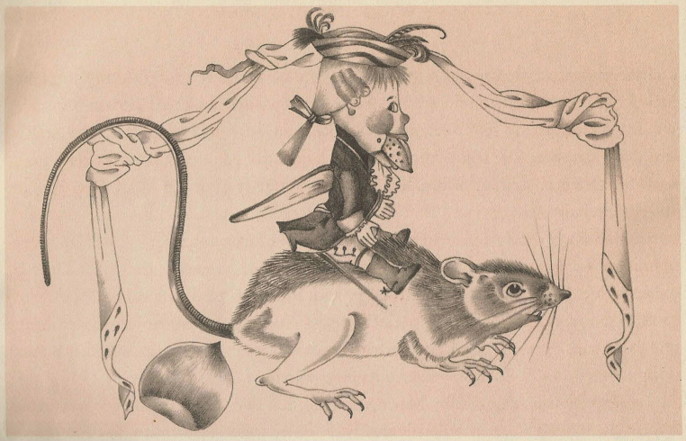 Адриенн Сегюр, иллюстрация к «Щелкунчику» Гофмана.