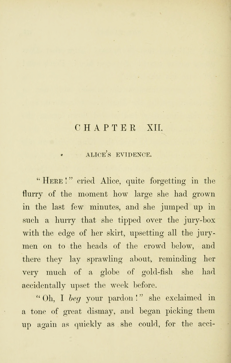 Первое опубликованное издание «Приключений Алисы в Стране чудес».