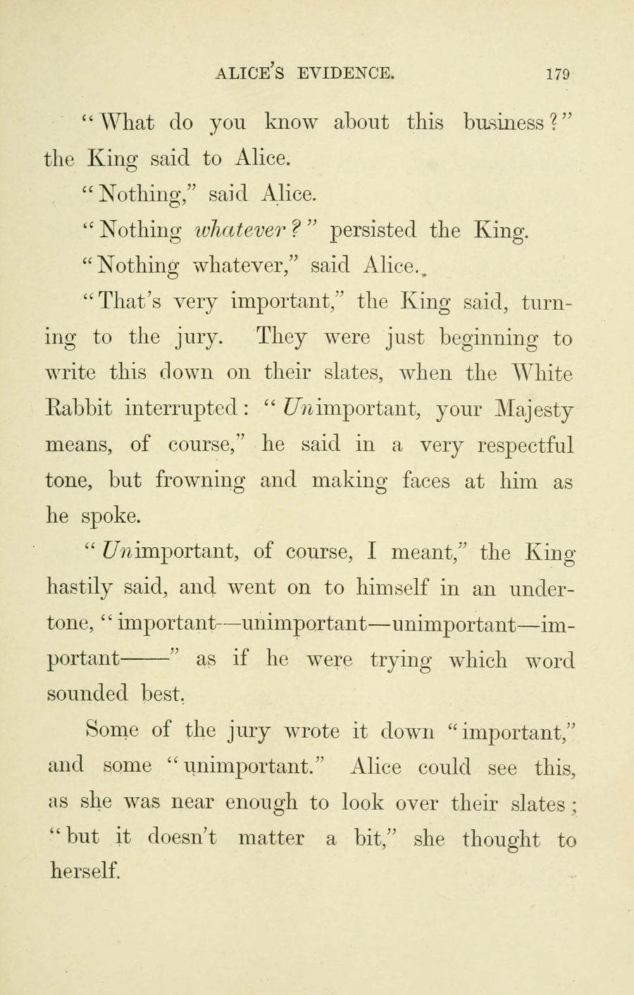Первое опубликованное издание «Приключений Алисы в Стране чудес».