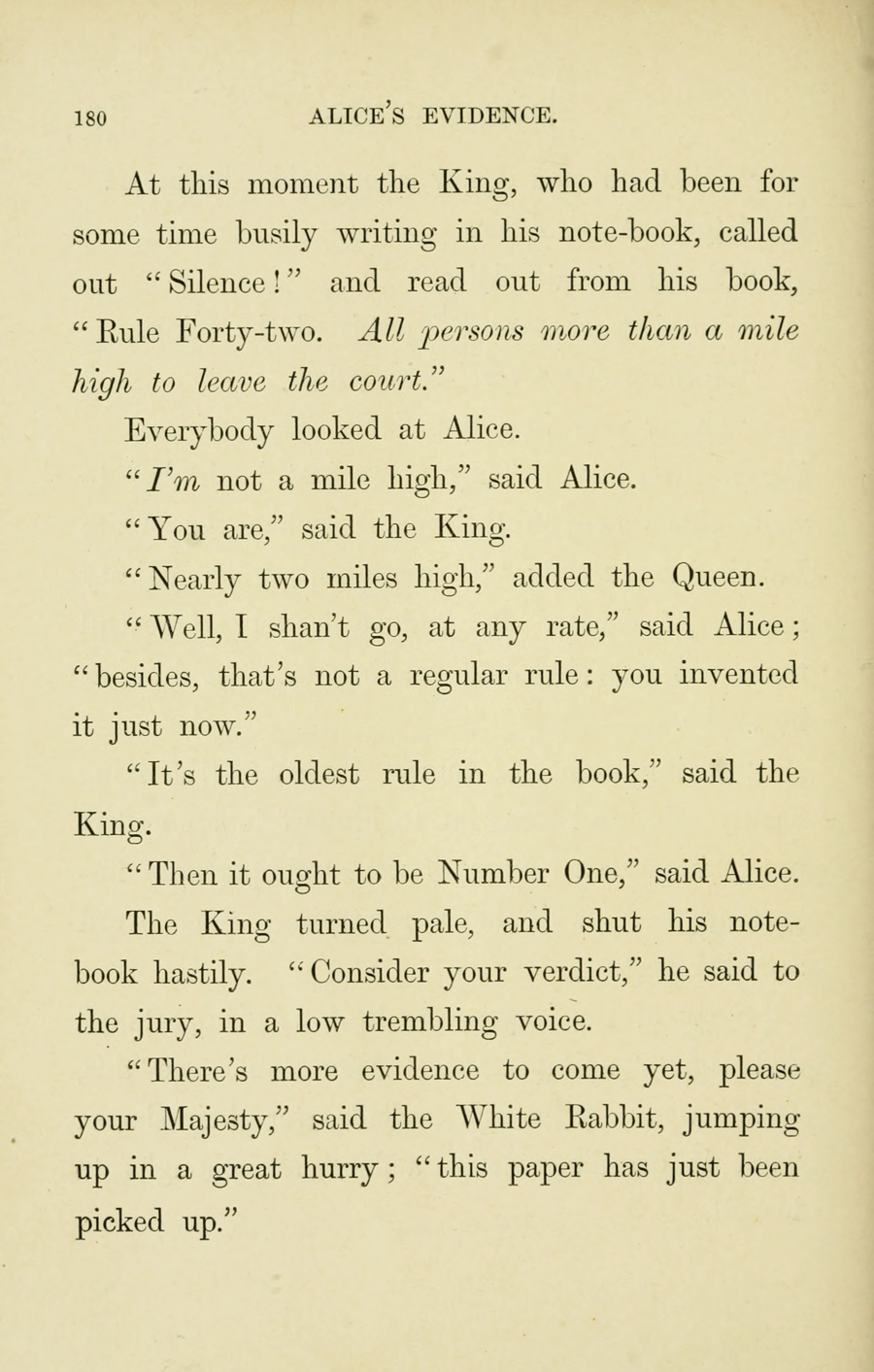 Первое опубликованное издание «Приключений Алисы в Стране чудес».