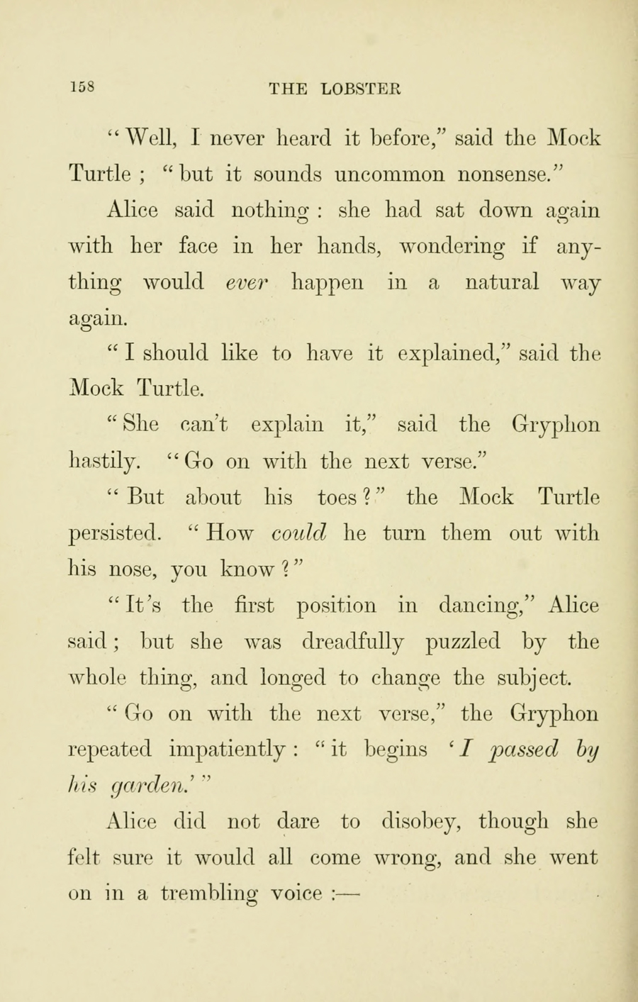 Первое опубликованное издание «Приключений Алисы в Стране чудес».