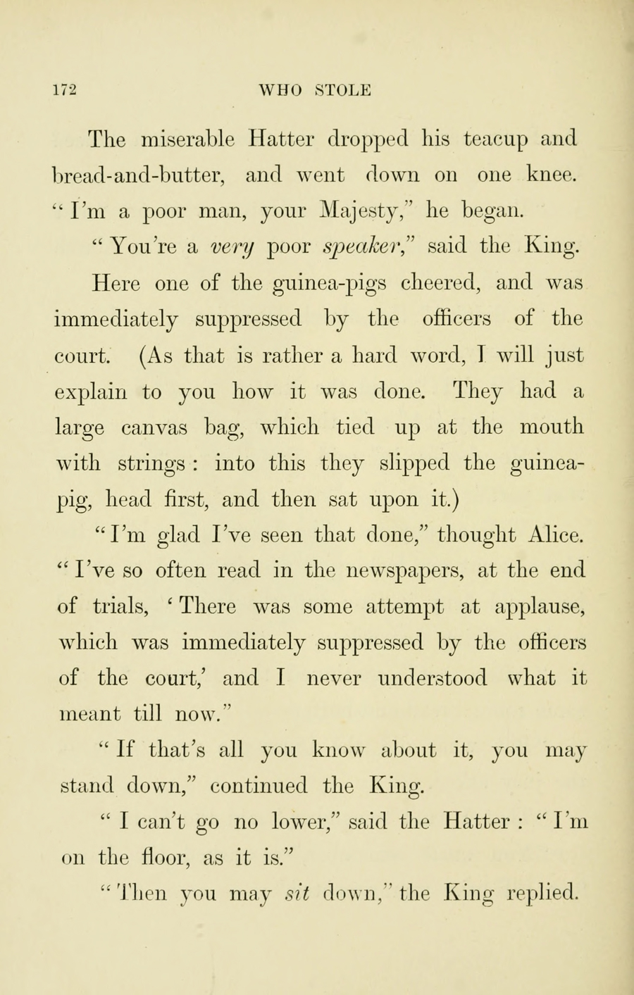 Первое опубликованное издание «Приключений Алисы в Стране чудес».